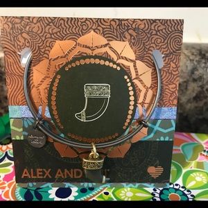 Alex And Ani Tiger’s Claw power bracelet.